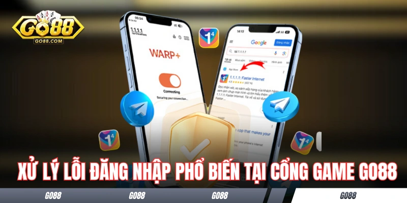 Đăng Nhập GO88 - Truy Cập Vào Tài Khoản Trong 1 Nốt Nhạc 2 Xử lý các lỗi đăng nhập phổ biến tại cổng game GO88